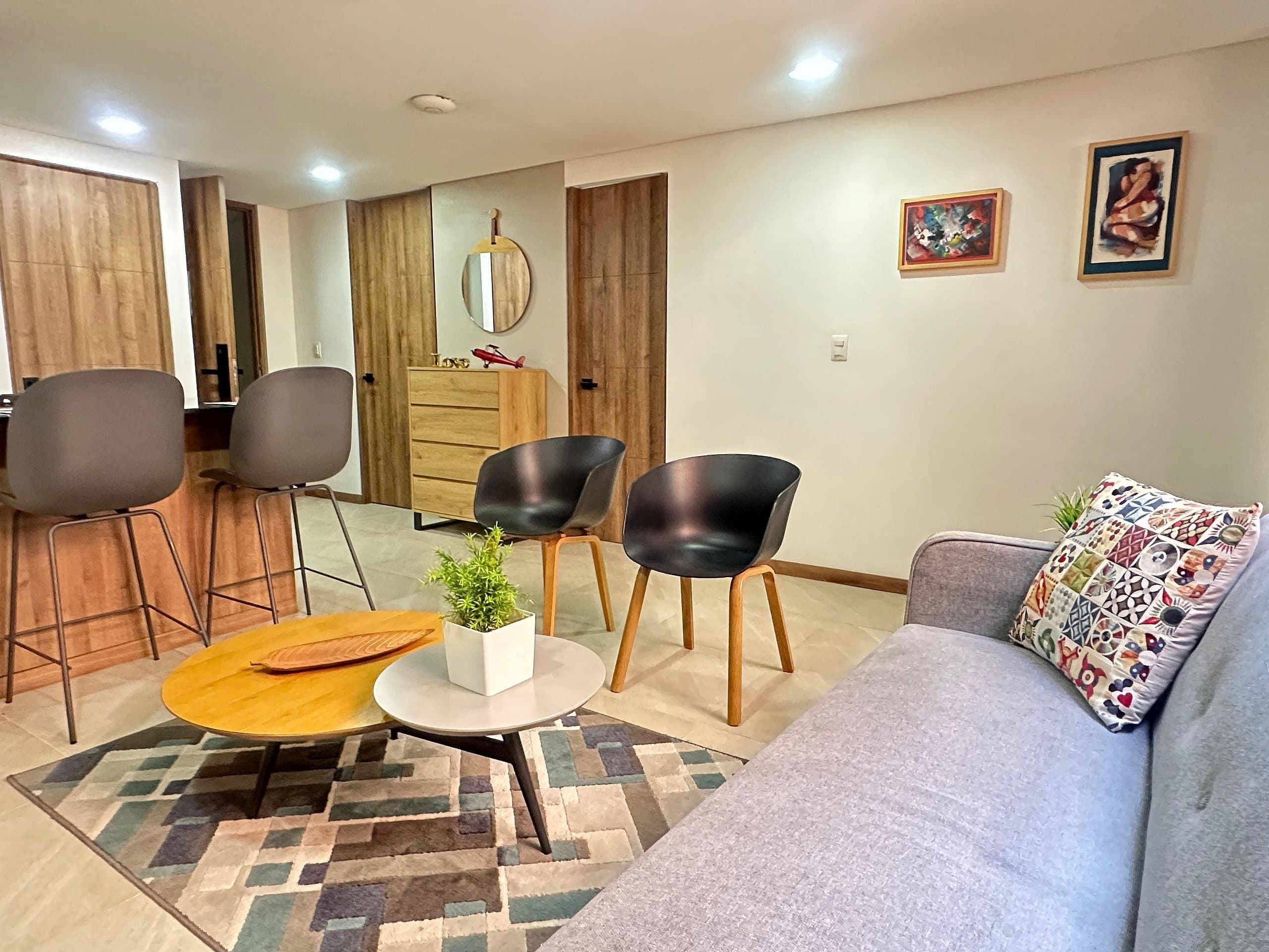 Apartamento 302 en Housinn Fátima — Fátima, Medellín