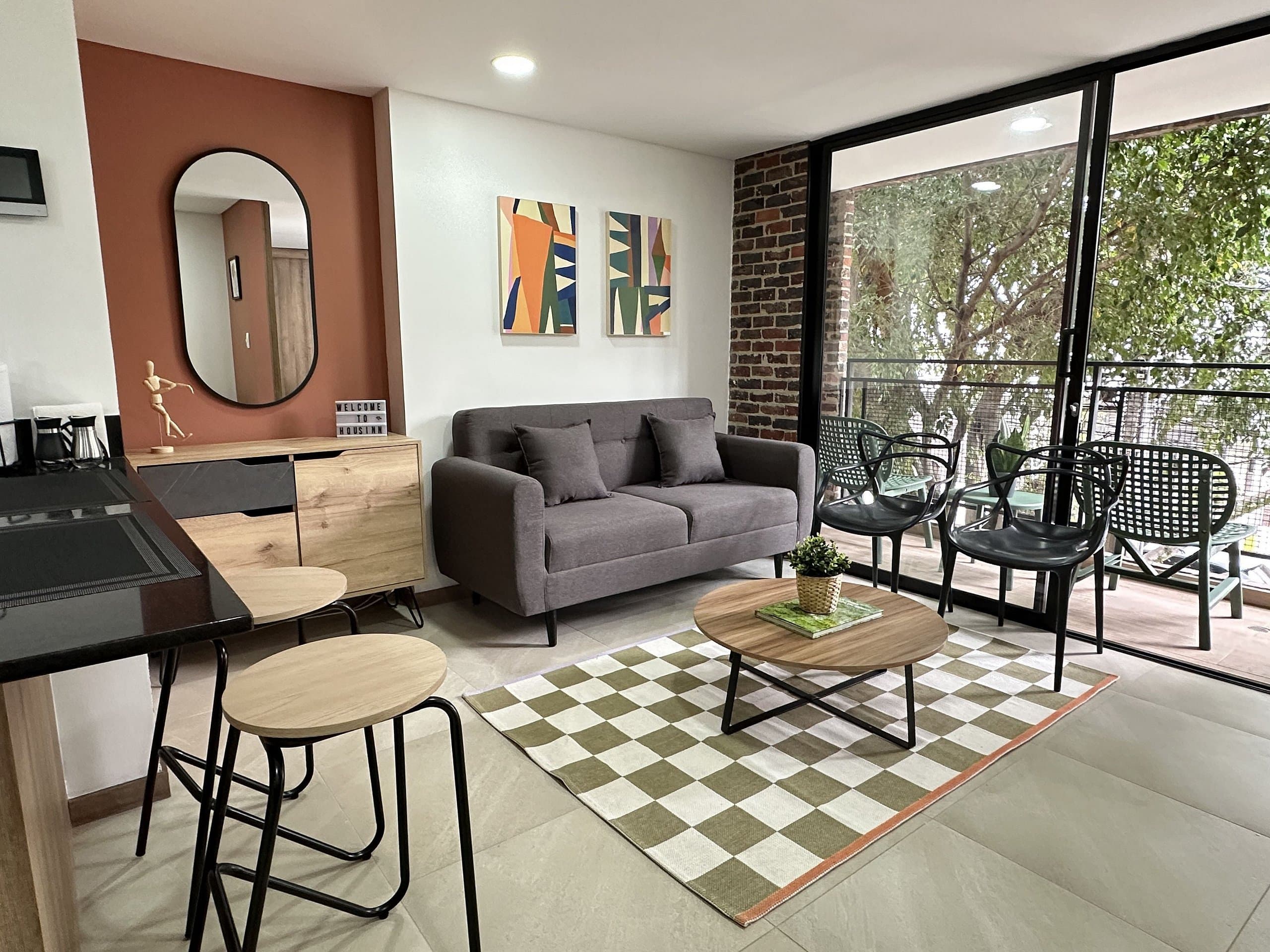 Apartamento 201 en Housinn Fátima — Fátima, Medellín